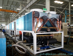 Китай Охладитель охлаженный воздухом винта 700KW с тепловым насосом поставщик