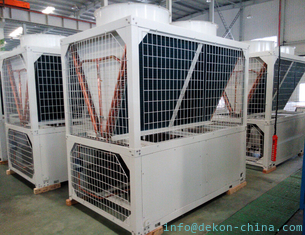 Китай Проветрите охлаженный более chiller модульный тип с охладителем переченя 122kw capacity-35TR поставщик