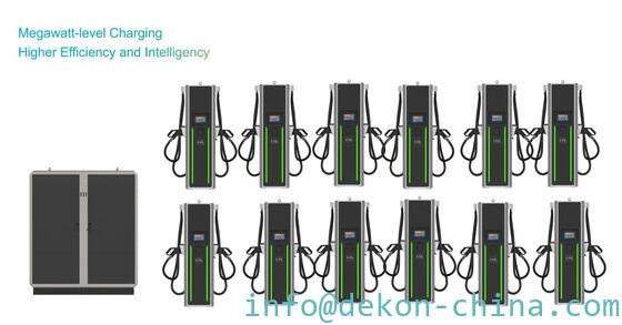 Зарядная станция 1 МВт с несколькими зарядными точками поставщик