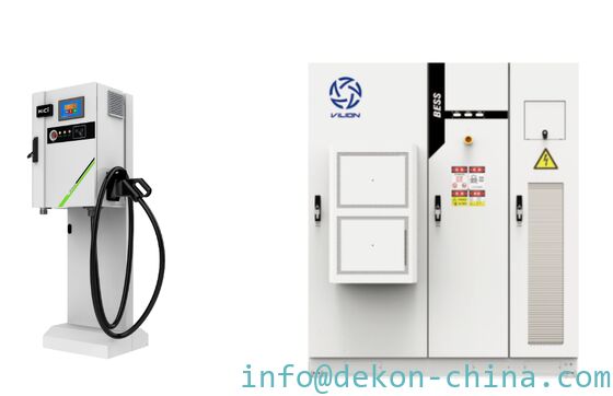 Аккумулятор 30+30 КВт Зарядчик с 241 КВтч BESS поставщик