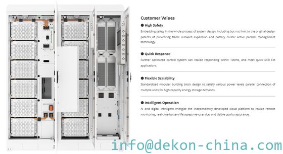 Встроенный аккумуляторный шкаф для хранения энергии емкостью 241 кВтч «все в одной системе» EnerArk-Mini, выходная мощность 60 кВт поставщик