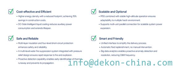 Система накопления энергии в контейнерном исполнении на 5 МВтч - EnerCube-4C Емкость: 5015 кВтч Мощность: 1250 кВт поставщик