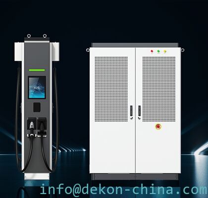 Жидкостное охлаждение 500A сверхбыстрый 480kW-Eichrecht распределенный постоянный заряд поставщик